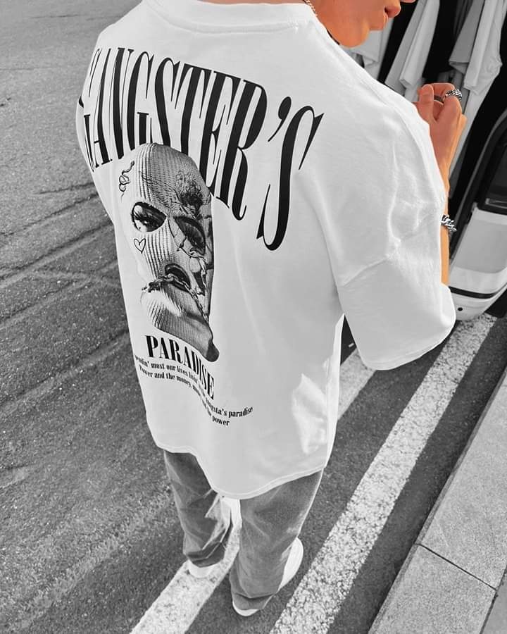 Gangster's Paradise Oversize T-Shirt For Women – Styledxb