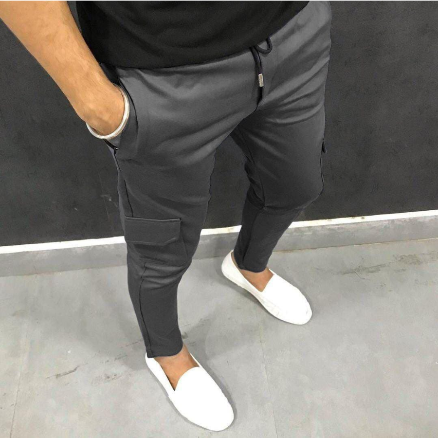 Cargo Stretchable Trouser For Men TR-GRY